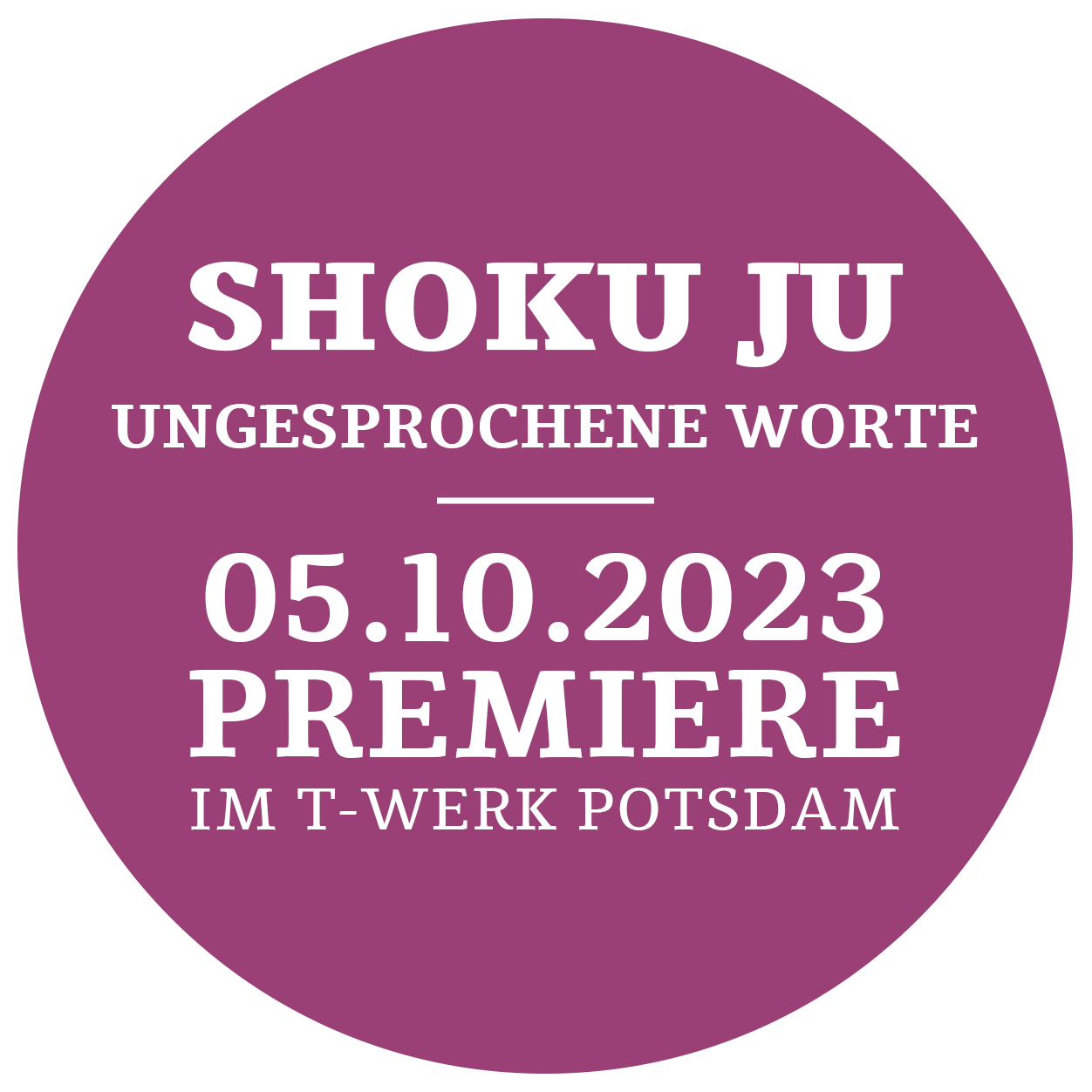 Shoku Ju! – Premiere 05.10.2023